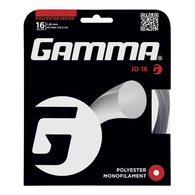 Струны теннисные Gamma IO String Set 12,2m - Silver