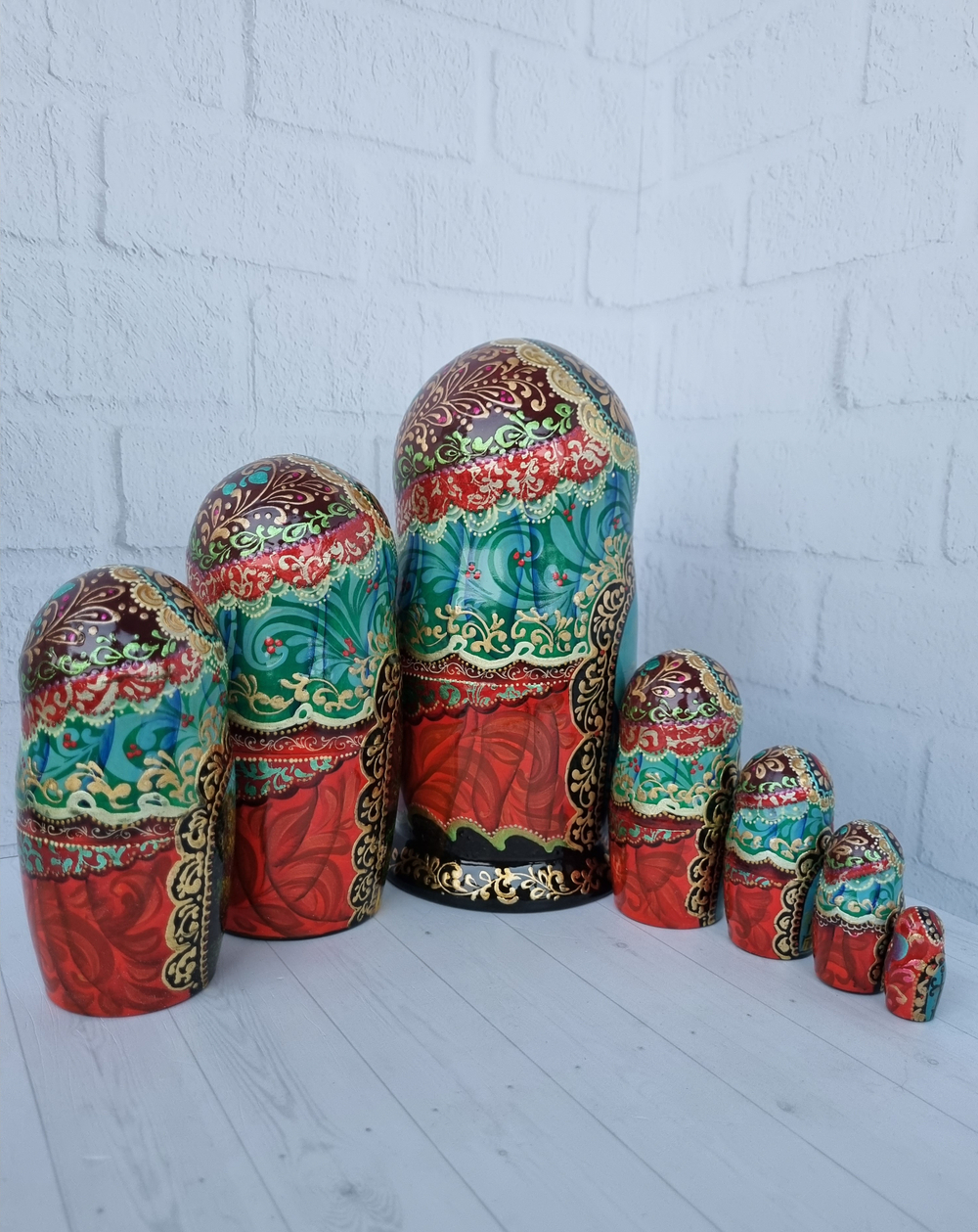 Матрешка "Санкт-Петербург" 7 мест