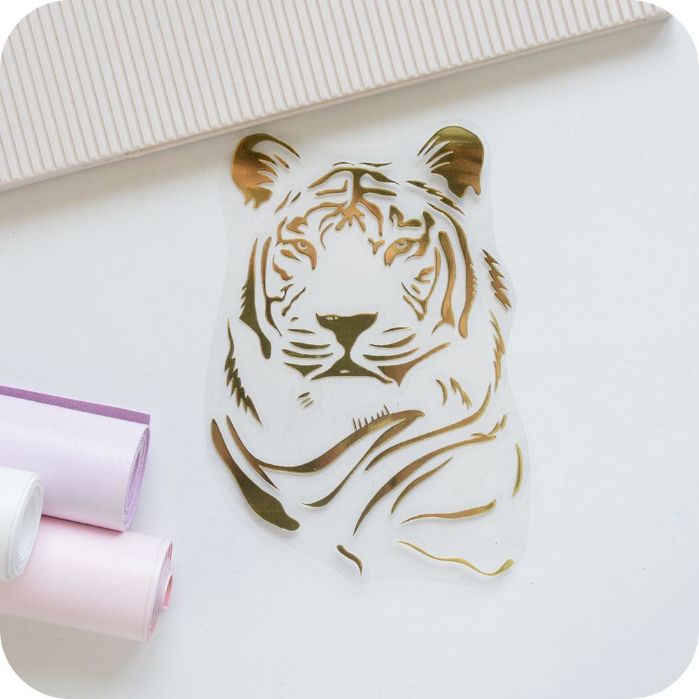 Картинка из термотрансферной пленки "Тигр"
