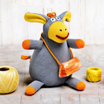 Вязаная кукла Ослик Яша, Фрея