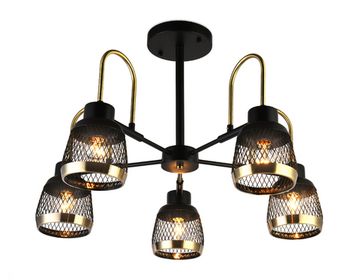 Люстра потолочная TR8002 SB/BK бронза/черный Traditional Ambrella