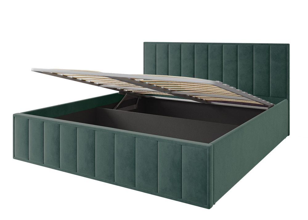 Кровать "Лана" (М) 1,2 (Зелёный Софт), ДСВ-Мебель, г. Пенза