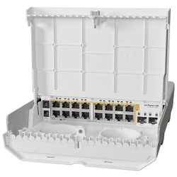 Коммутатор (свитч) MikroTik CRS318-16P-2S+OUT