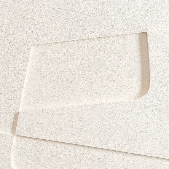 Фактурное панно с эффектом 3D Minimalism, 50х70 см, бежевый