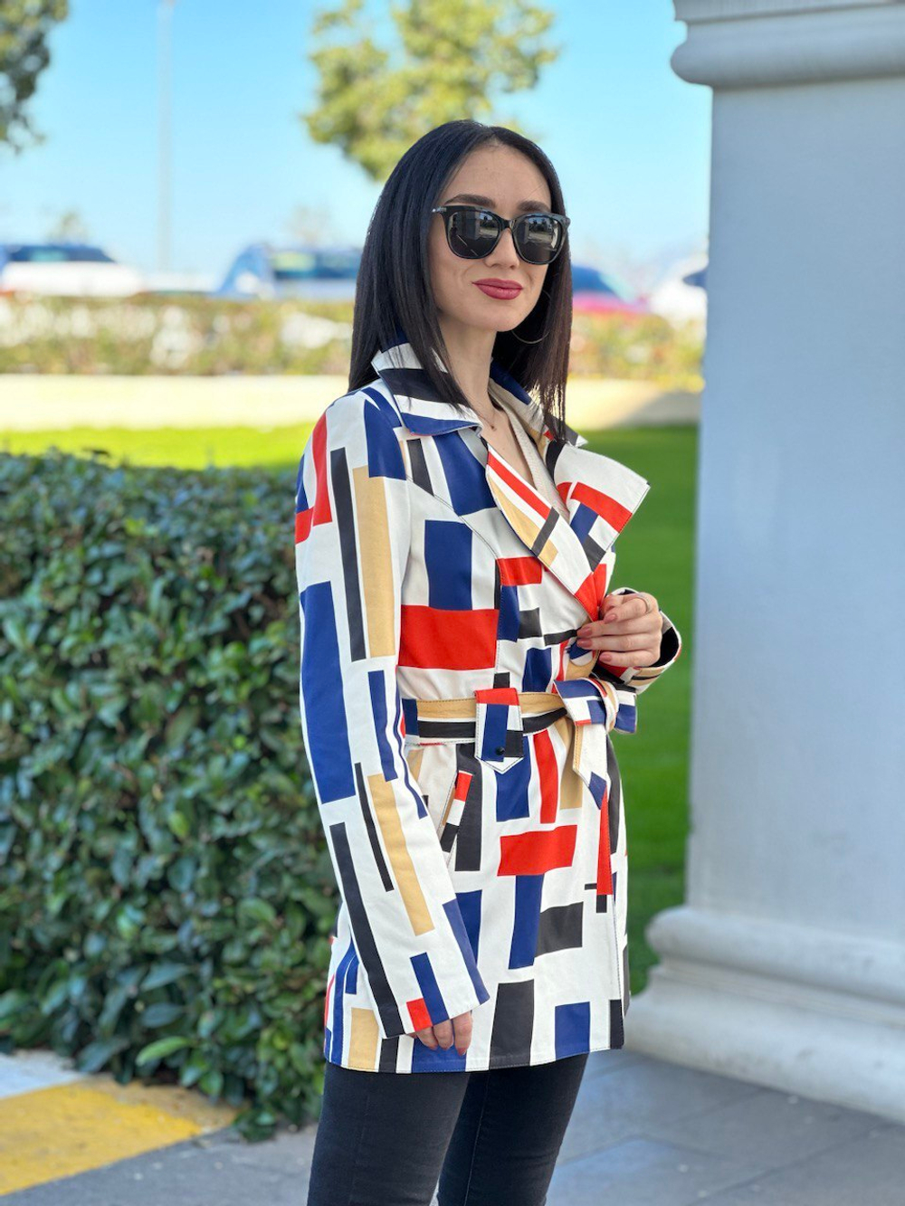 Тканевый плащ