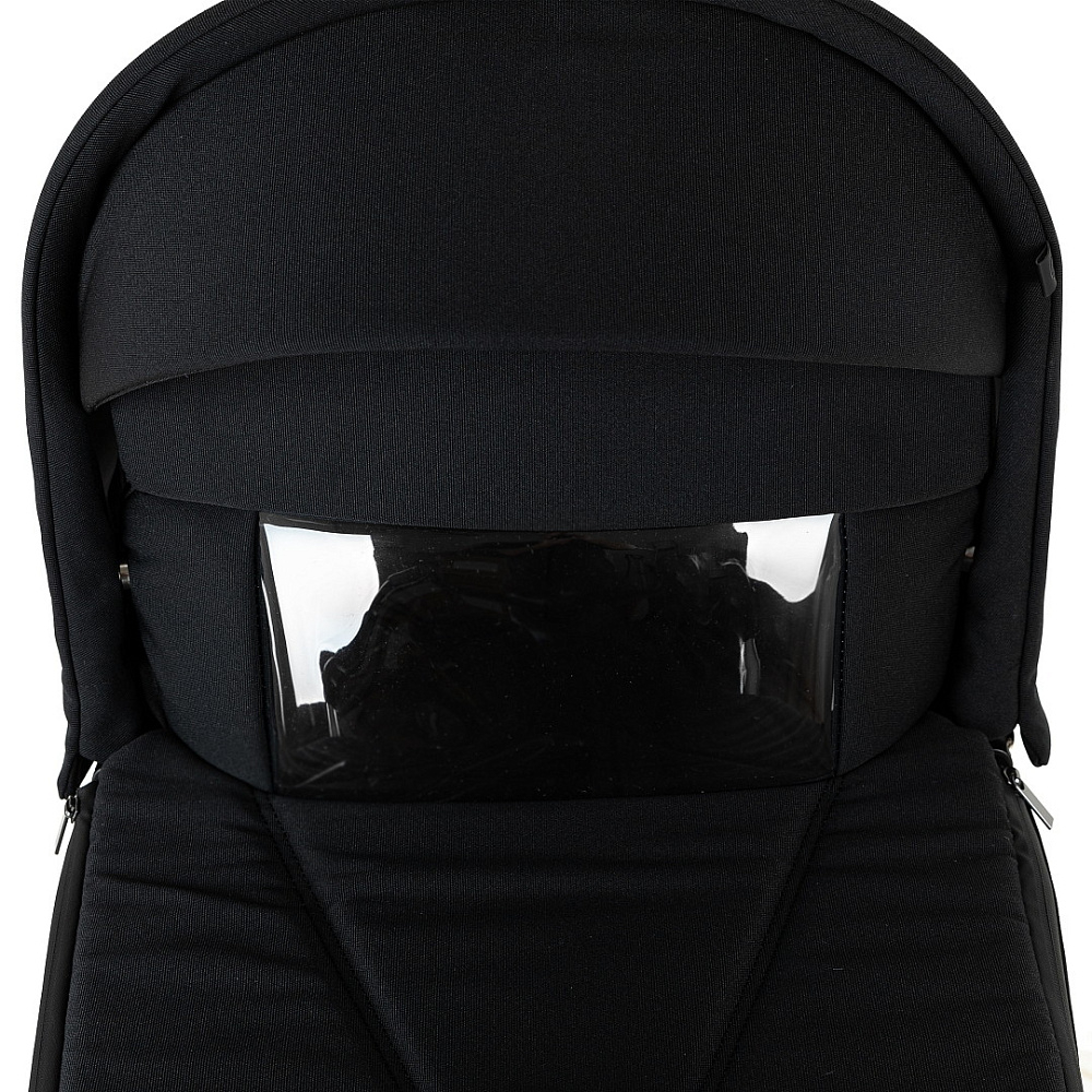 Детская коляска Roan Bass Next Classic d14 2.0 2 в 1 BSNC/95/2 Caviar/Black/руч.Cappuccino