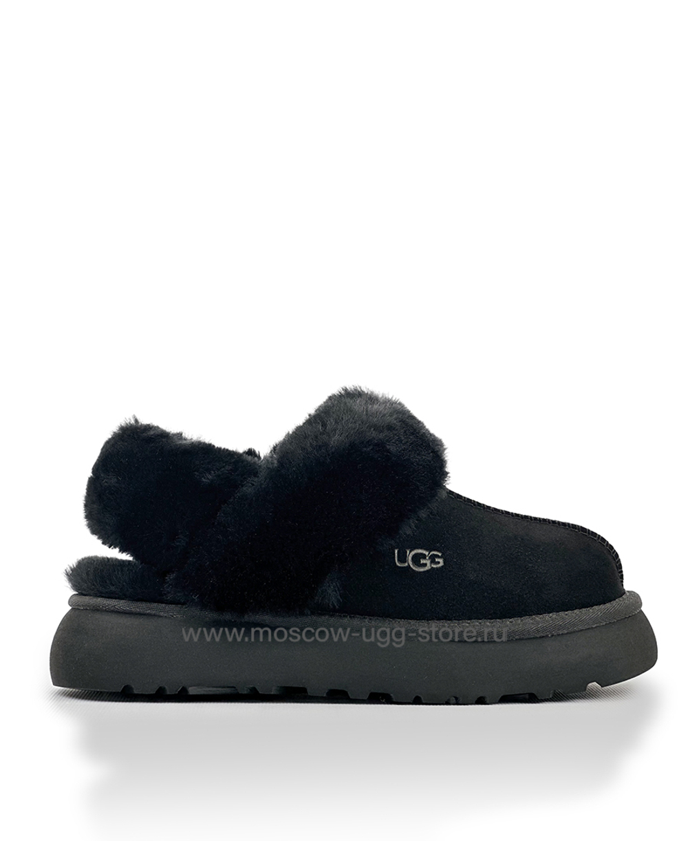DISQUETTE SLIPPERS - black