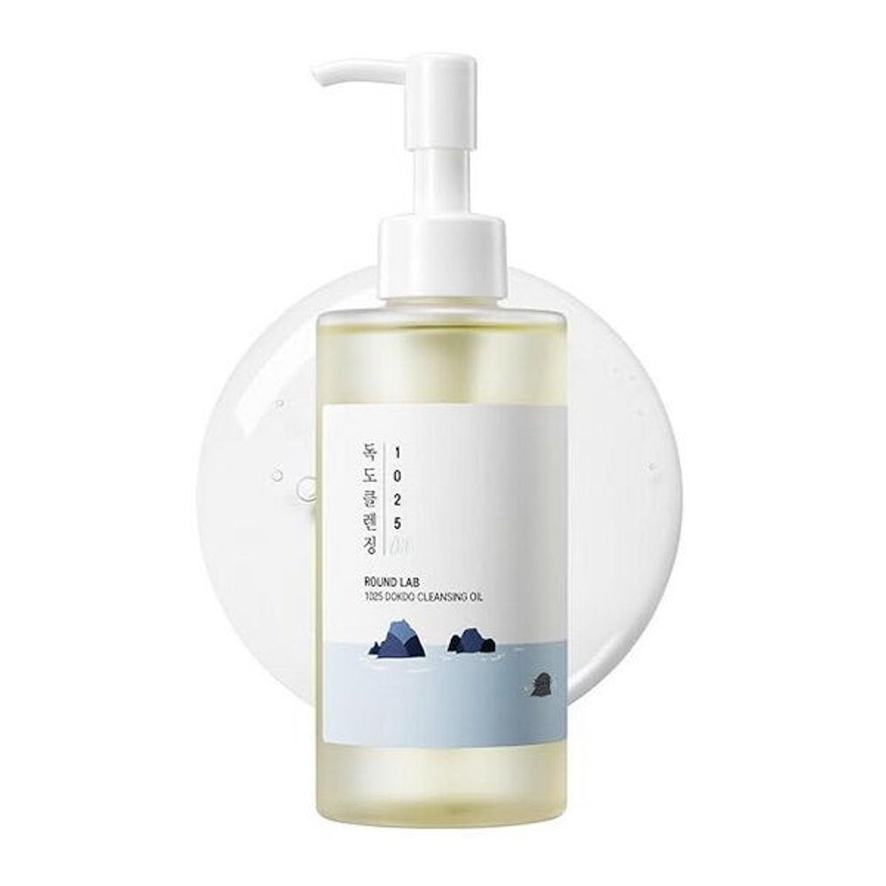 Лёгкое гидрофильное масло с морской водой Round Lab 1025 Dokdo Cleansing Oil, 200мл