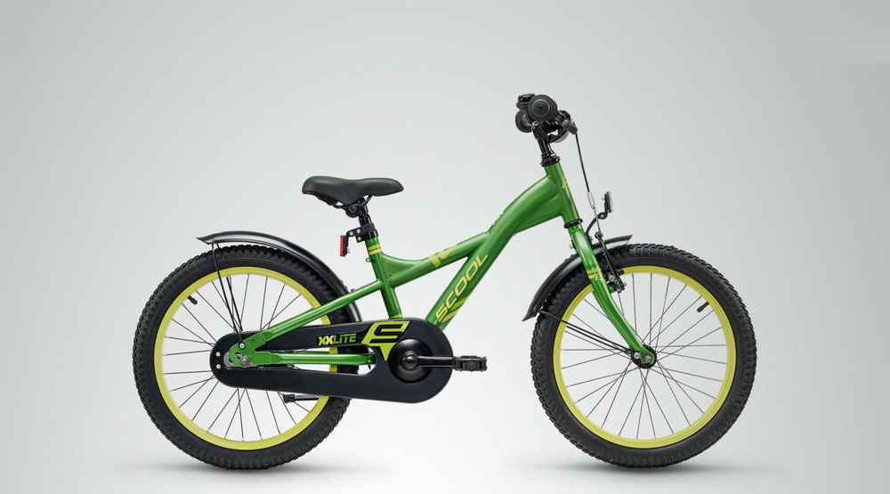 Детский велосипед Scool XXlite 18 steel (2019)