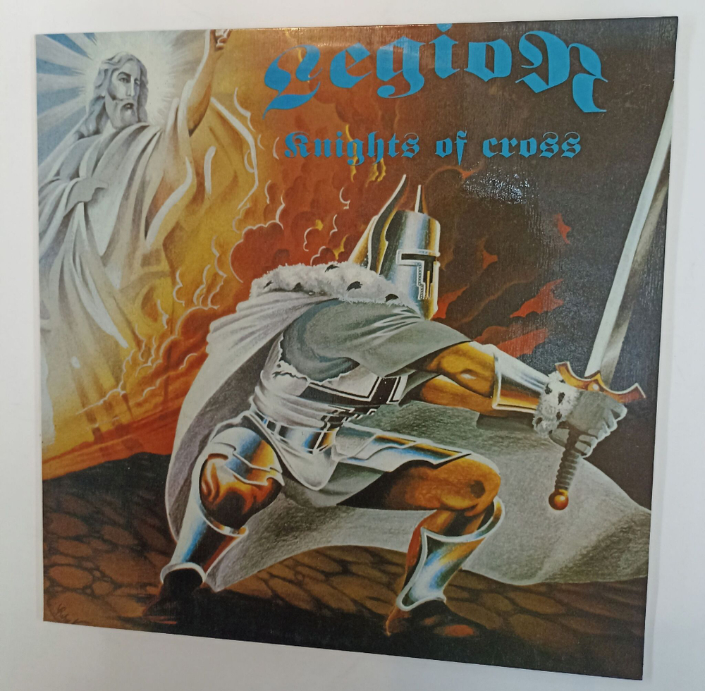 Винтажная виниловая пластинка LP Legion Knights Of Cross (Россия 1994)
