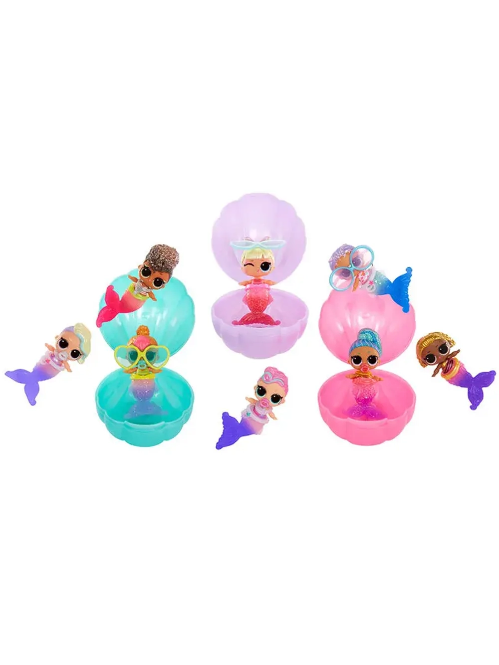Кукла Лол Сюрприз в шаре Lol Mermaids Baby Sisters оригинал