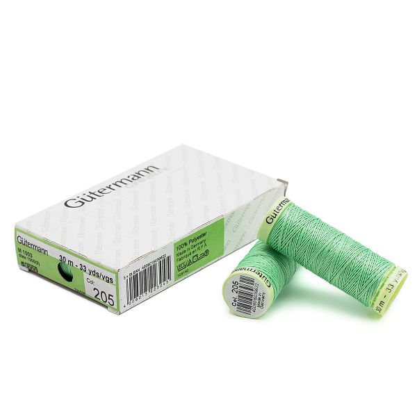 Нитки отделочные Gutermann Top Stitch 30 (30 метров), 5 кат. | 205 нежный салат