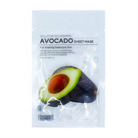 Тканевая маска с экстрактом Авокадо Tenzero Solution Nourishing Avocado Sheet Mask 5шт