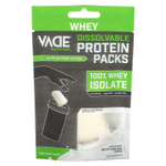 Vade Nutrition, Пакетики с растворимым белком, 100% изолят сыворотки, ванильный молочный коктейль, 24 г (0,05 фунта)