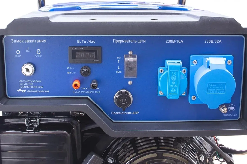 Генератор (7 кВт) TSS SGG 7000E3A бензиновый