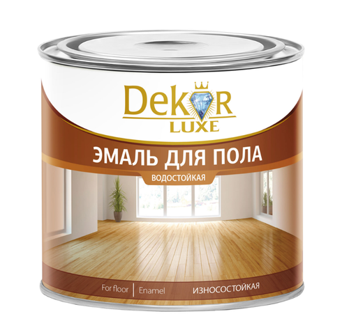 ЭМАЛЬ ДЕКОР ПФ-266 ДЛЯ ПОЛА ЖЁЛТО-КОРИЧНЕВАЯ 2,6Л