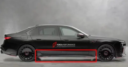 Карбоновые боковые юбки для BMW 7 серии G70 2022+ БМВ
