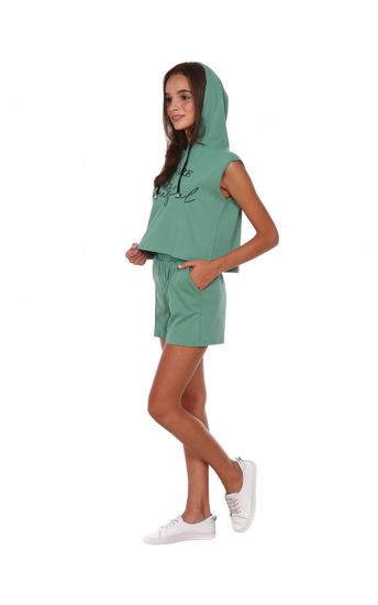 Костюм женский Ферги 0946, зеленый