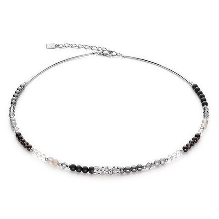 Колье Coeur de Lion Black-Grey 6020/10-1312