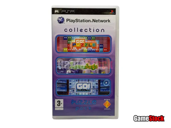 PSP Playstation Network Collection Puzzle Pack (Б/У, Английская версия, UCES-01159)