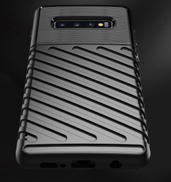 Чехол для Samsung Galaxy S10 Plus цвет Black (черный), серия Onyx от Caseport