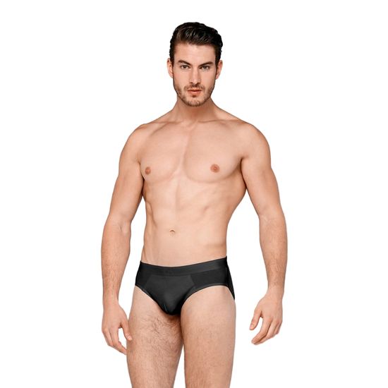 Набор мужских трусов брифов 3в1 (черные, антрацитовые, темно-синие) Doreanse 1327