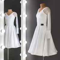 Lilia 8-01-01-A | Платье для спортивных бальных танцев | Vasileva Dance