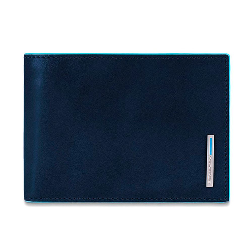 Кошелек Piquadro Blue Square синий телячья кожа (PU1240B2/BLU2)