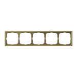 ARTGALLERY 5-постовая РАМКА, универсальная, ЗОЛОТО