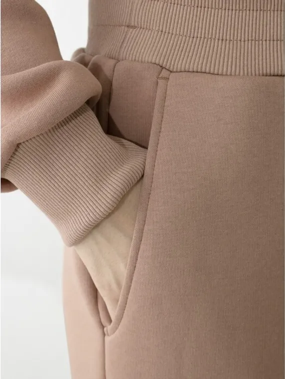 Брюки унисекс, размер 40-42, цвет мускатный орех