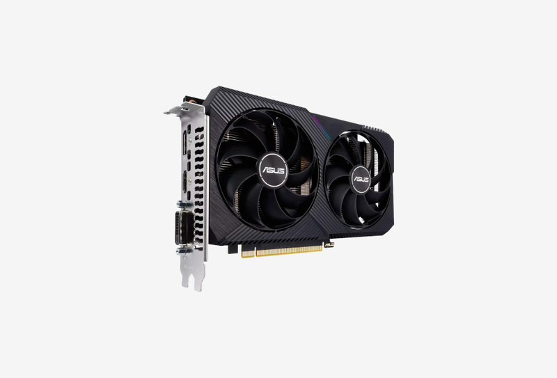 Видеокарта NVIDIA GeForce RTX 3050 ASUS 8Gb (DUAL-RTX3050-O8G-V2)