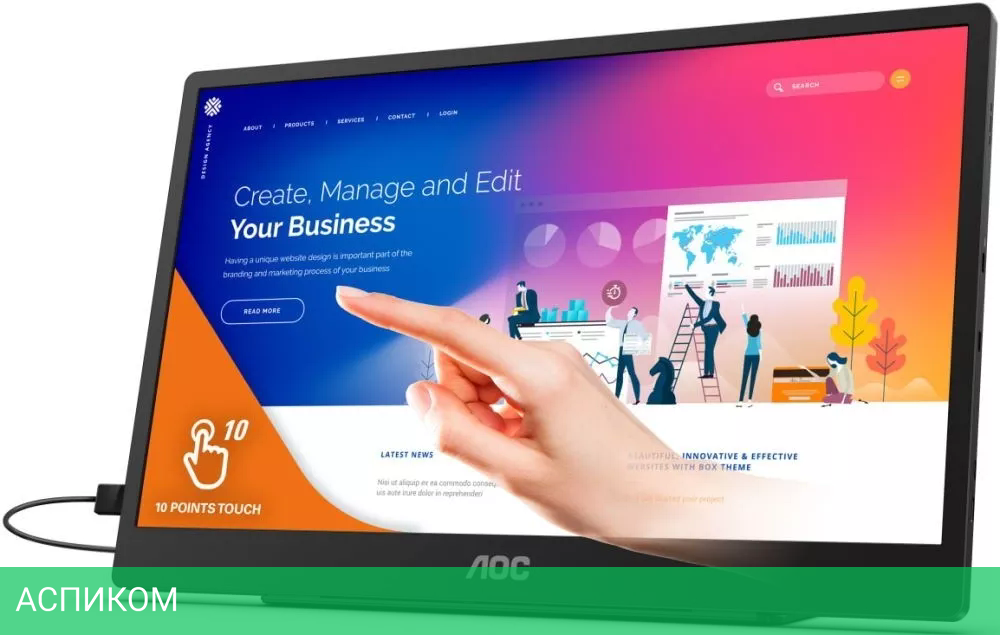 Монитор AOC 16T2