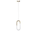Подвес Канто золото d14 h200 (высота корпуса светильника h34) Led 12W (3000K)