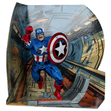 Фигурка McFarlane Toys Marvel Wv2 Captain America (Captain America #100)