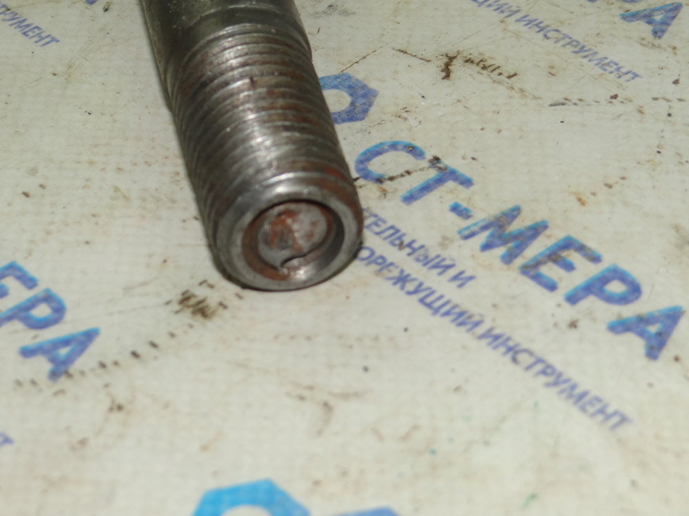 Шомпол (тяговый шпиндель) М24 для станков ISO 50 (7:24) 6Р13, 6М13, ВМ127, 6Р83, 6М82