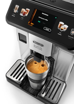 Кофемашина Delonghi Eletta Explore ECAM450.55.S 1450Вт серебристый/черный