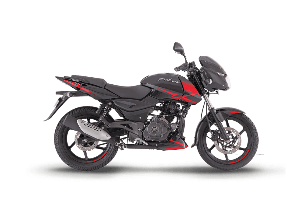 Мотоцикл Bajaj Pulsar 180 черно-красный