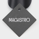 Совок Magistro Alum black, 215 грамм, цвет чёрный (Цвет: не задано)