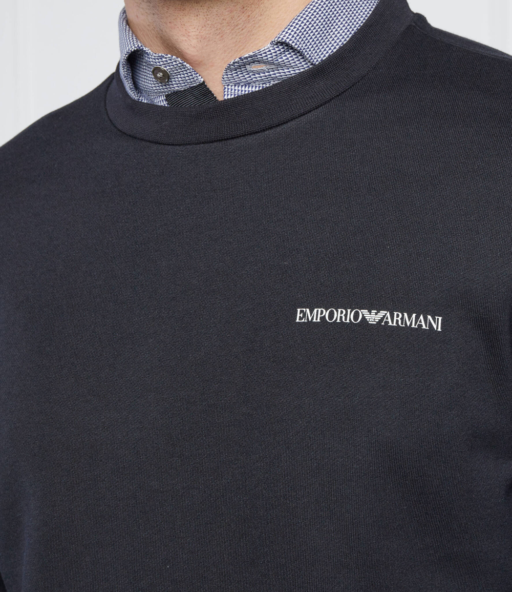 Худи Emporio Armani - темно-синий(3L1MFZ 1JRIZ)