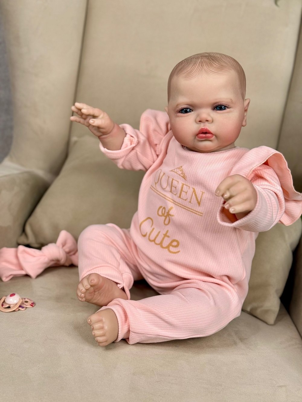 Кукла Реборн мягконабивная 60см (FA-942)