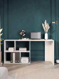 Стол компьютерный СТК 5, Белый текстурный