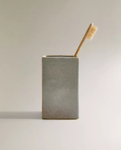 ZARA HOME ДЕРЖАТЕЛЬ ДЛЯ ЗУБНЫХ ЩЕТОК, ЗЕЛЕНЫЙ
