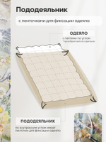 Комплект постельного белья Сатин Премиум на резинке CPAR055