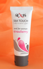 Анальный гель для женщин с ароматом клубники Silk Touch Strawberry Anal