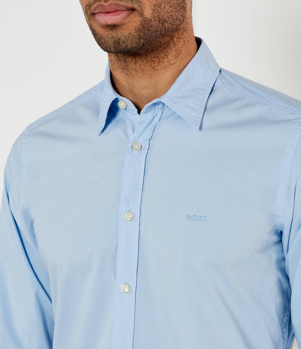 Рубашка Relegant_6_M BOSS ORANGE - голубой(50518304)