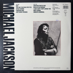 Виниловая пластинка Michael Jackson - Bad LP