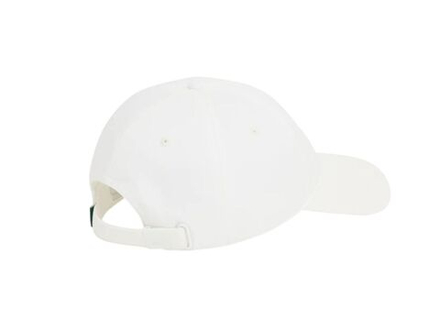 Теннисная кепка Lacoste Printed Cotton Twill - white