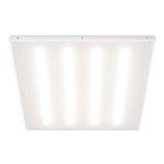 Светильник LED-панель ДВО/ДПО Грильято  32Вт 4000К IP40 матов. Опал 3700лм 588х588х25мм WOLTA STD