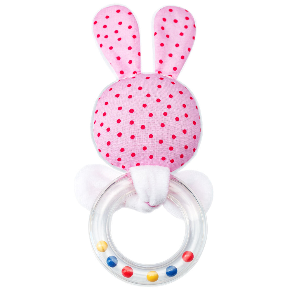 Мякиши погремушка колечко Зайка Банни 604