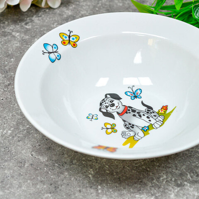 Миска 300мл Озорные щенки